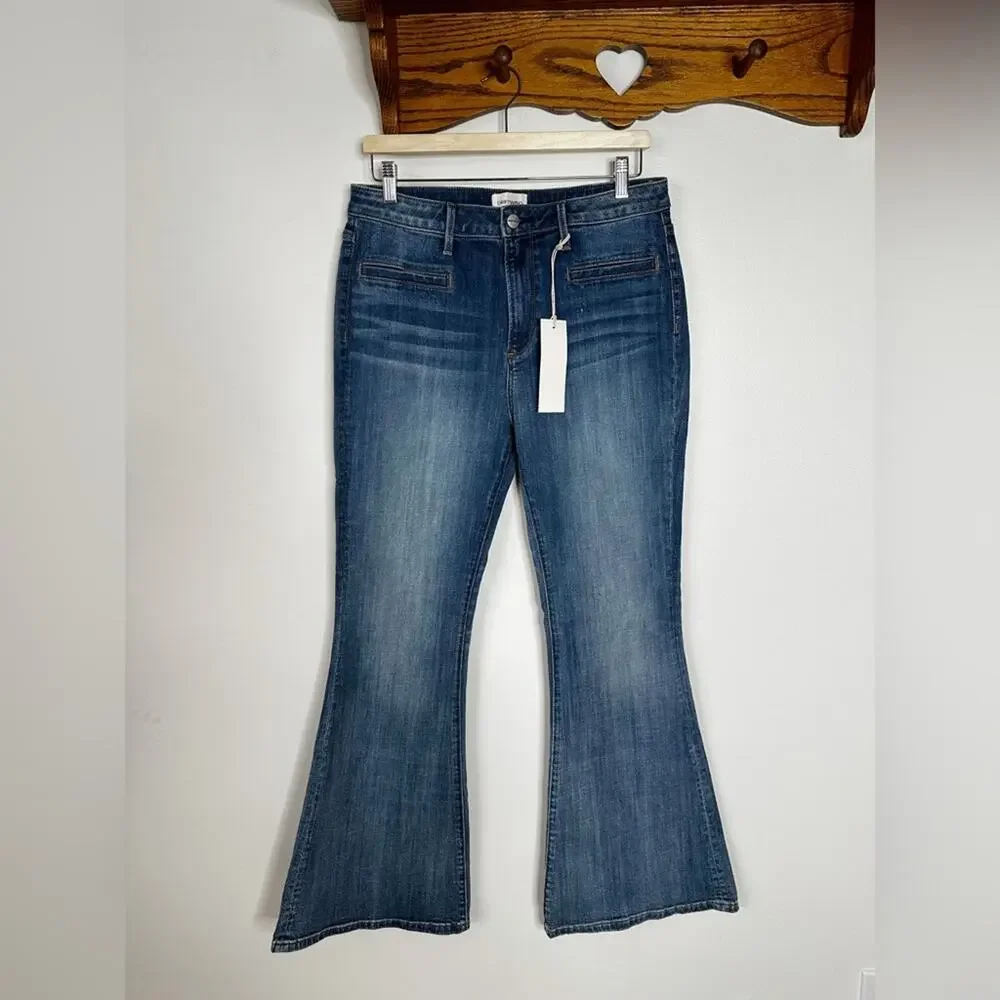 DRIFTWOOD Farrah Flare High Rise Jeans Size 12/31